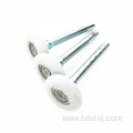 2*4 Garage door white nylon rollers